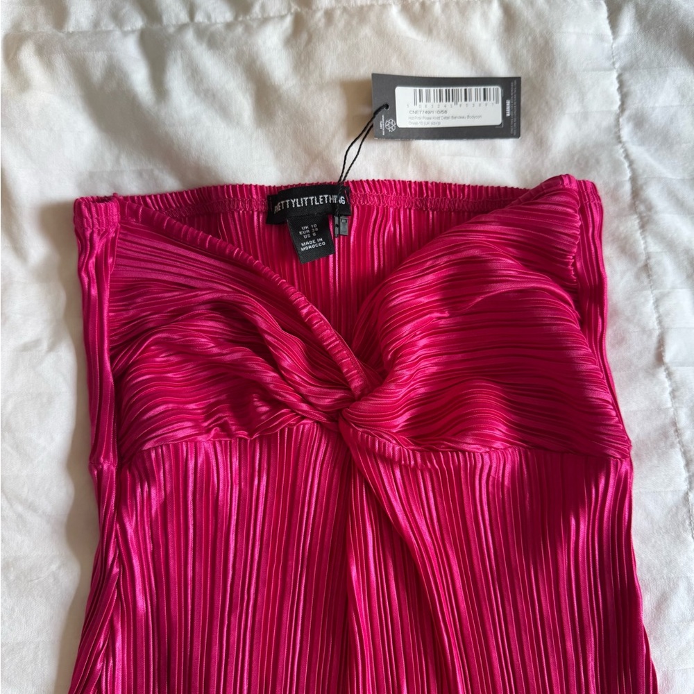 PrettyLittleThing Pink Mini Dress